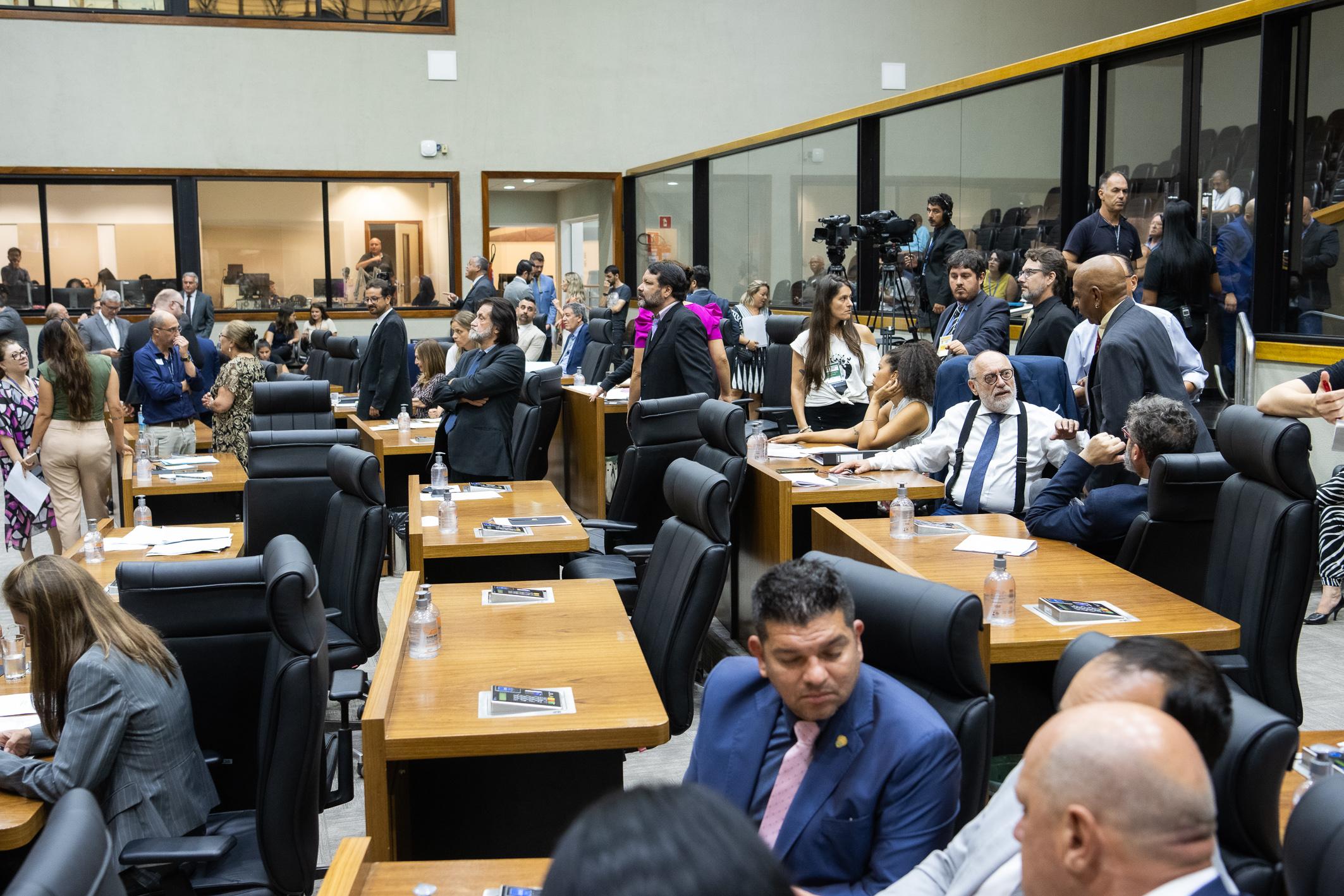 Movimenta&ccedil;&atilde;o dos vereadores de Porto Alegre na sess&atilde;o do dia 13/03