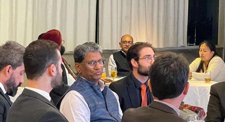 Embaixador da &Iacute;ndia no Brasil, Suresh Reddy