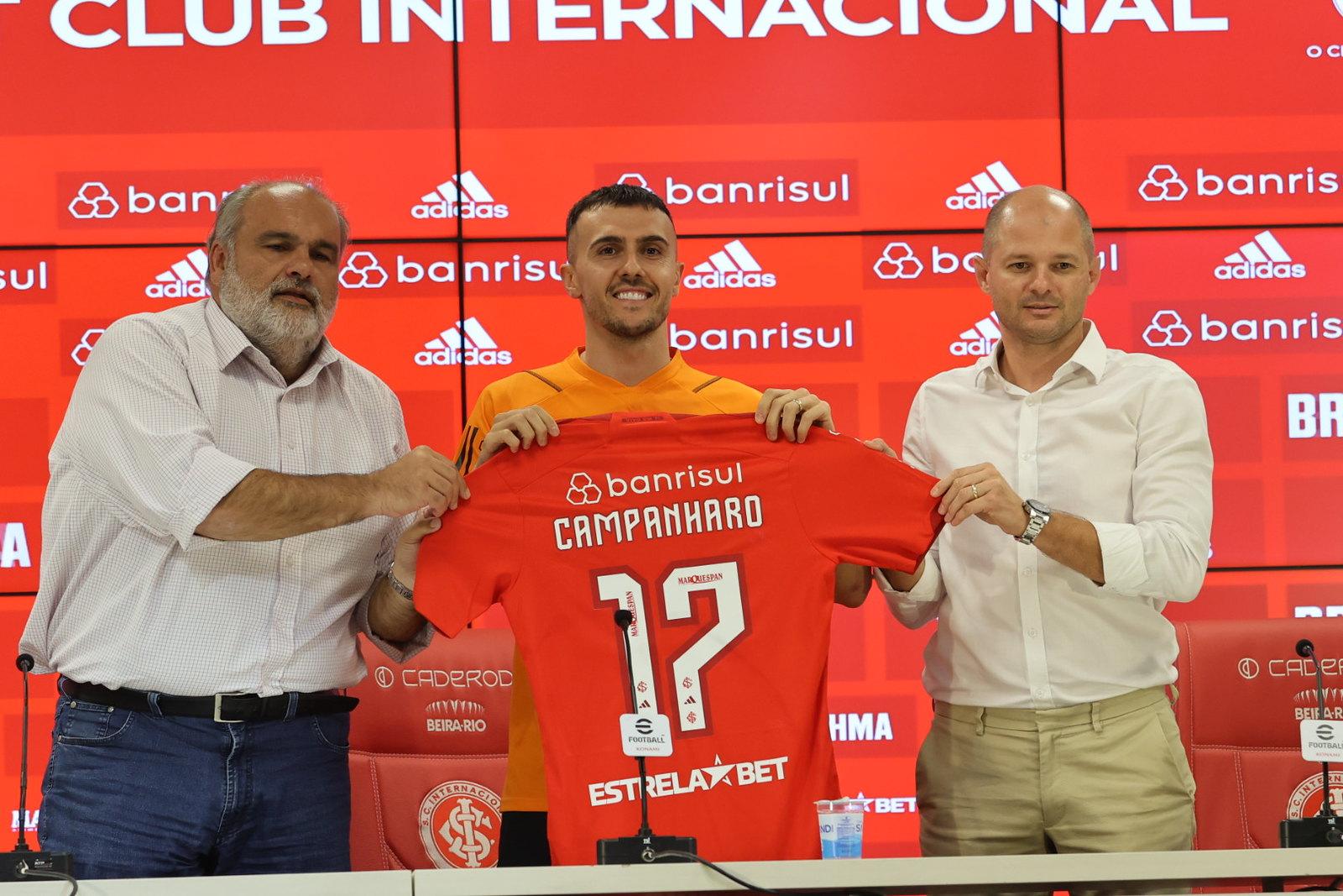 Gustavo Campanharo vai vestir a camisa 17 no Inter