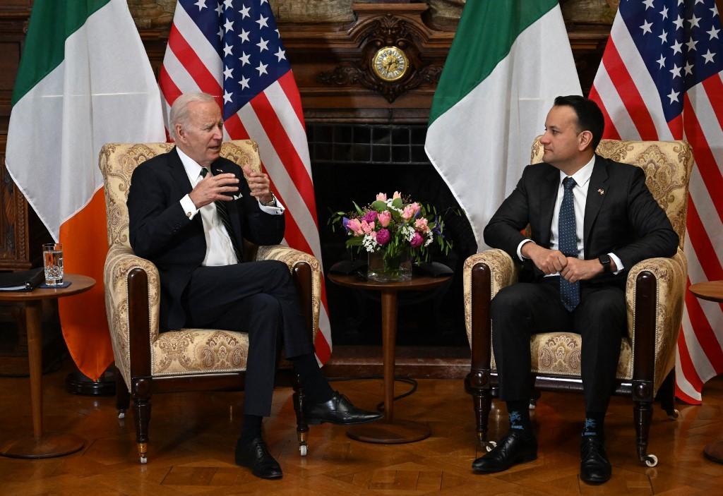 Biden: vazamento de documentos preocupa, mas n&atilde;o h&aacute; risco imediato