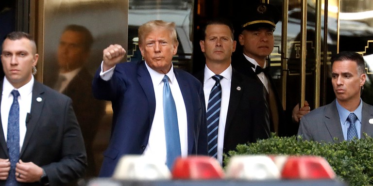 Trump volta comparecer hoje à Justiça em Nova York Trump volta comparecer hoje à Justiça em Nova York