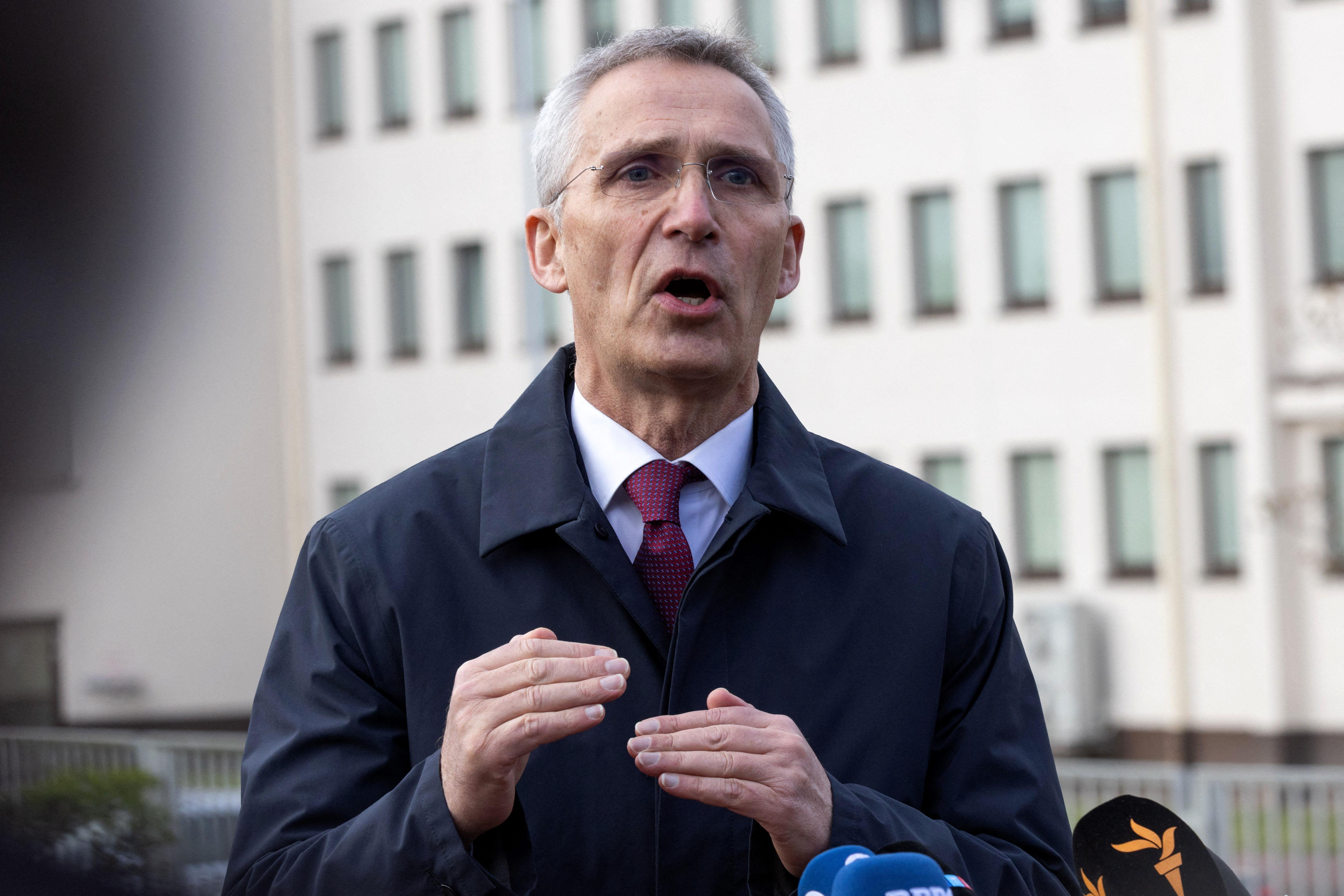 Chefe da Otan diz estar confiante de que a Ucr&acirc;nia recuperar&aacute; terras ocupadas pela R&uacute;ssia