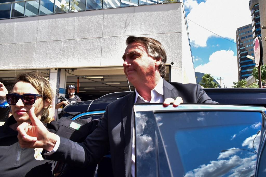 Bolsonaro chegou na sede da PF nesta manh&atilde;