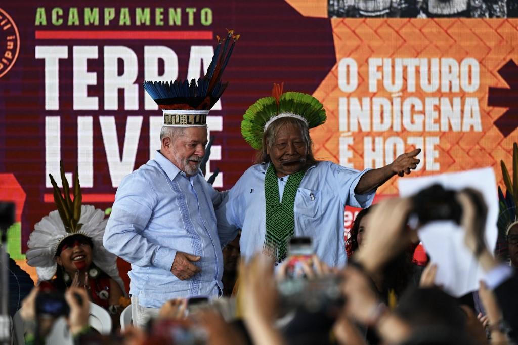 Lula fez homologa&ccedil;&atilde;o de terras ind&iacute;genas em evento em Bras&iacute;lia 