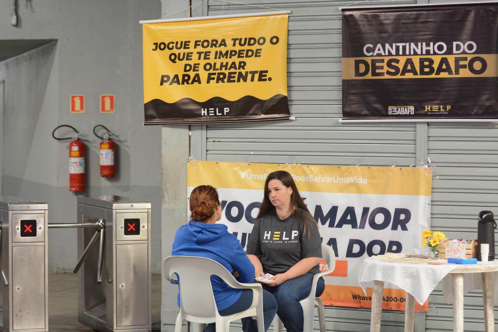 "Cantinho do Desabafo" realizou atendimentos individualizados aos usu&aacute;rios