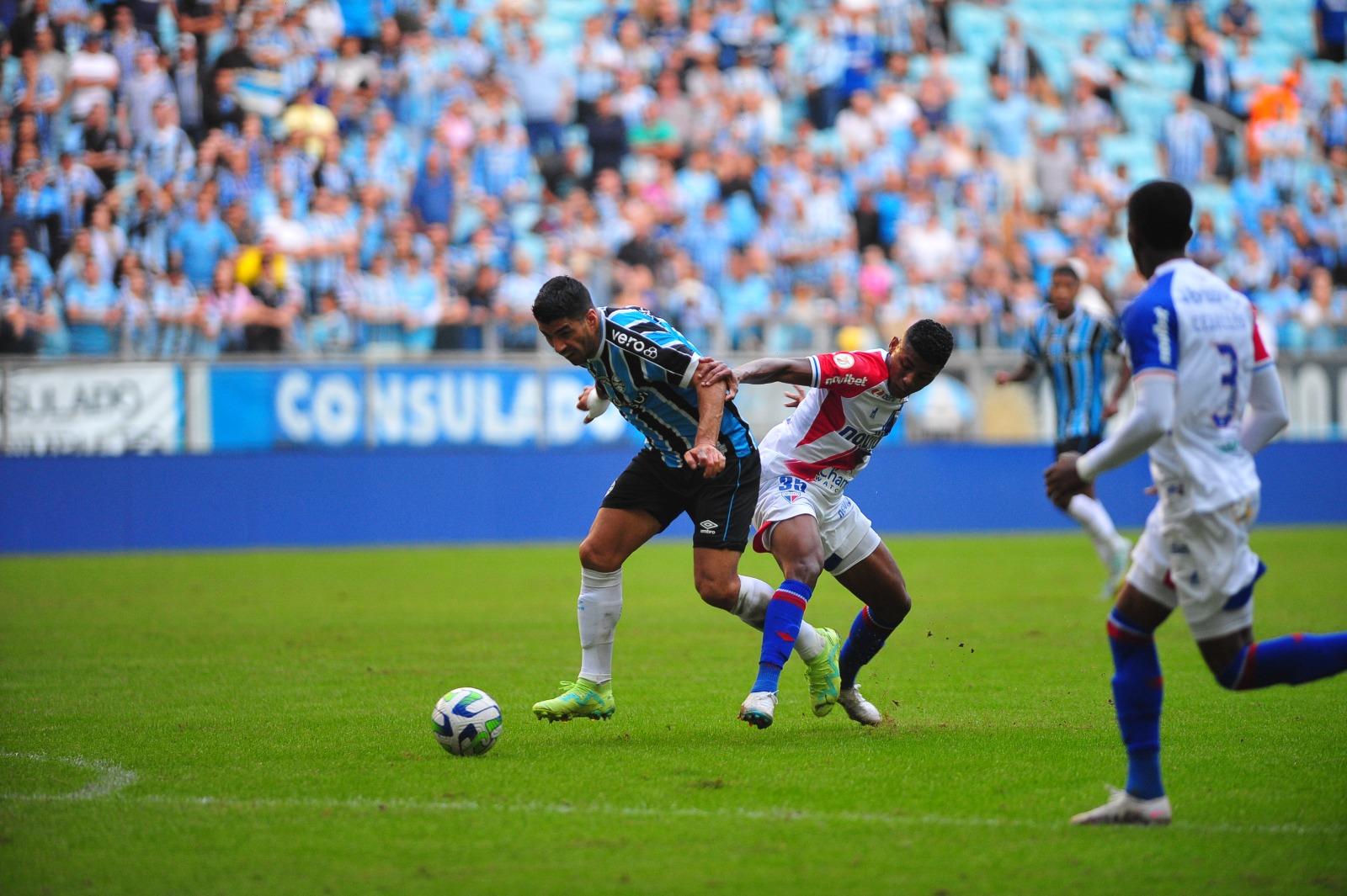 Gr&ecirc;mio e Fortaleza empataram sem gols em Porto Alegre