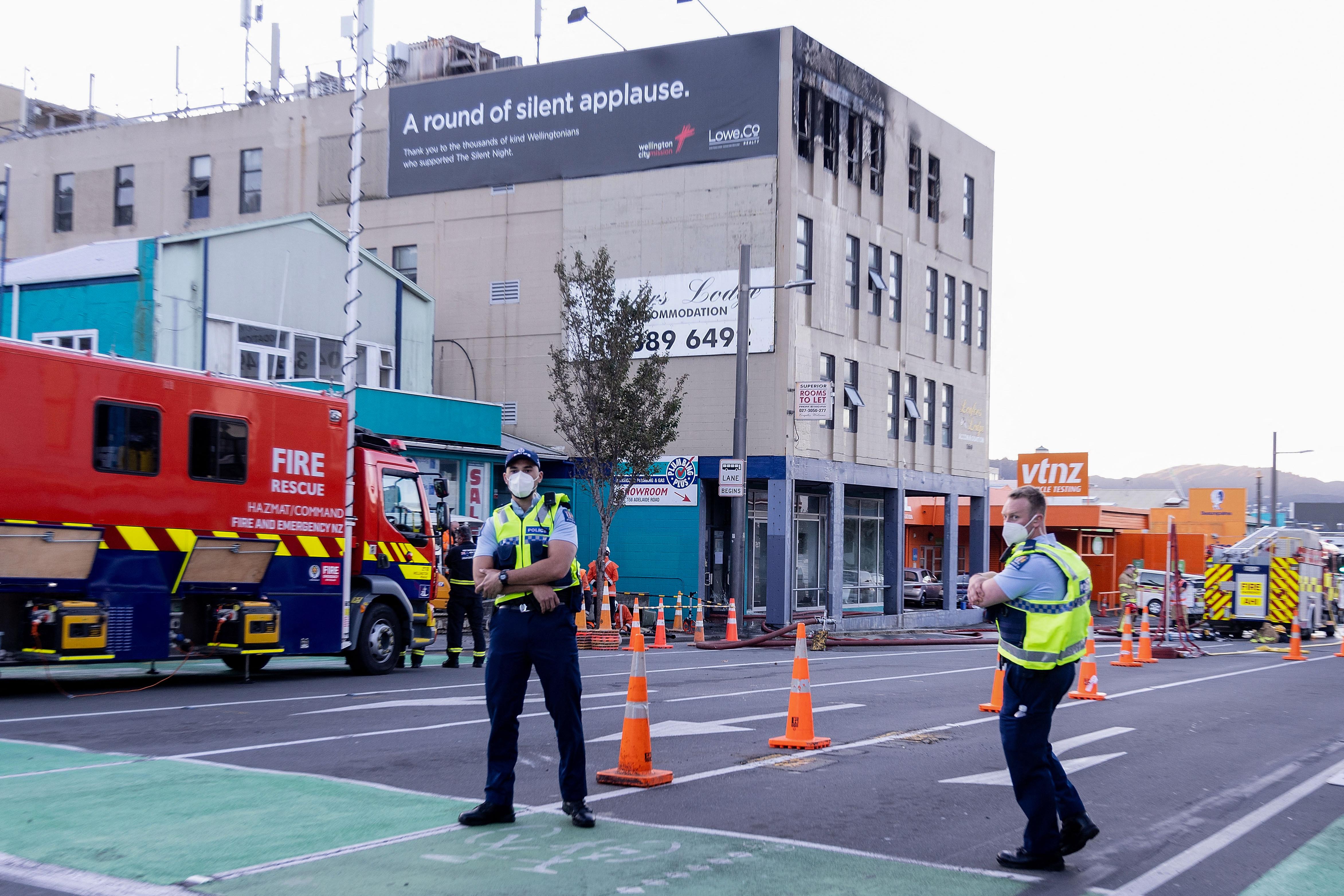 Inc&ecirc;ndio em hostel deixa seis mortos na Nova Zel&acirc;ndia