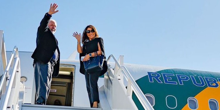 Lula embarca para o Japão Lula embarca para o Japão