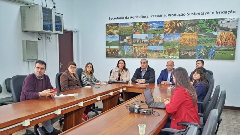 No encontro desta quarta-feira, a Secretaria de Agricultura mostrou funcionamento da vigil&acirc;ncia ostensiva de preven&ccedil;&atilde;o &agrave; gripe avi&aacute;ria