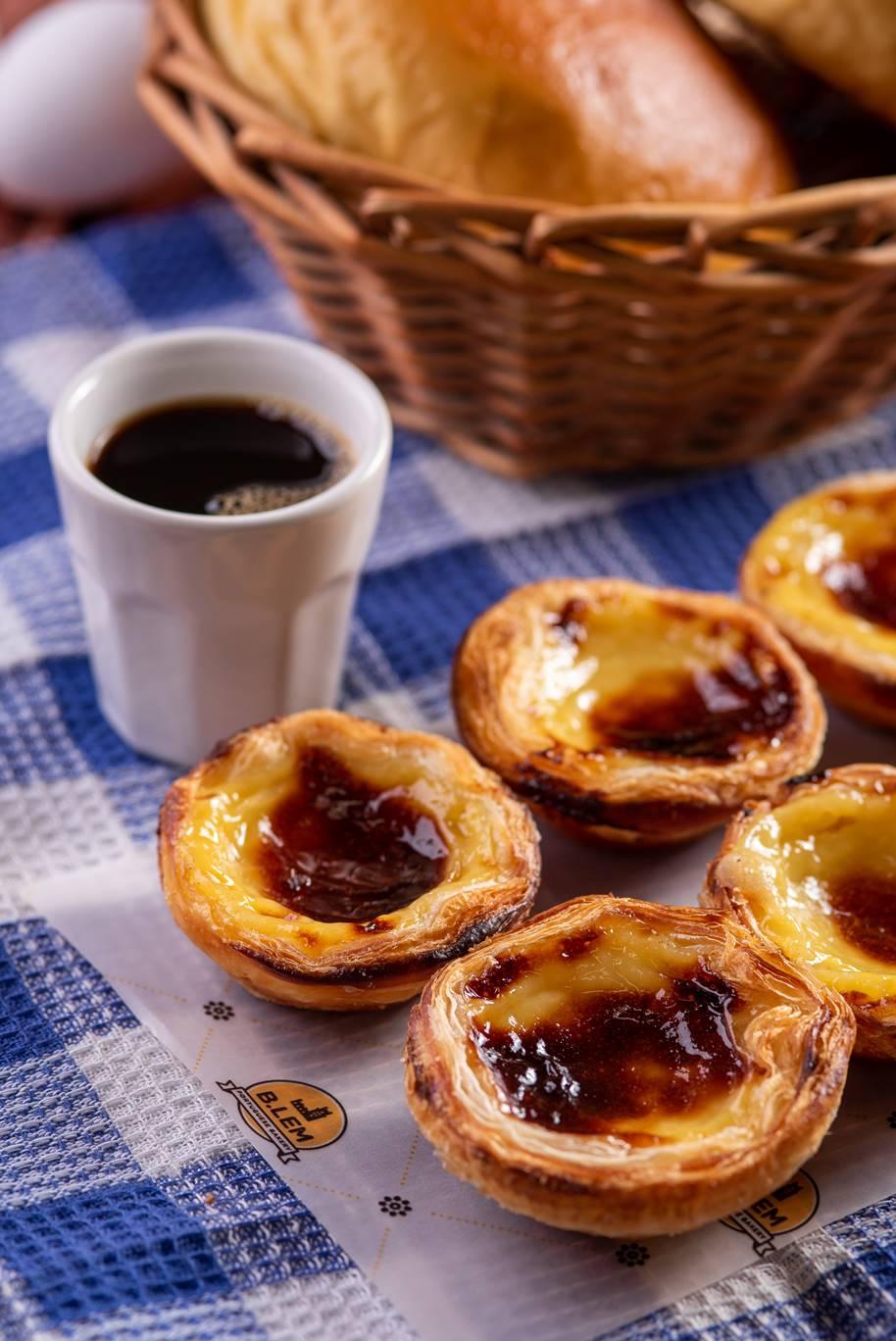 Pastel de nata &eacute; um dos destaques da marca