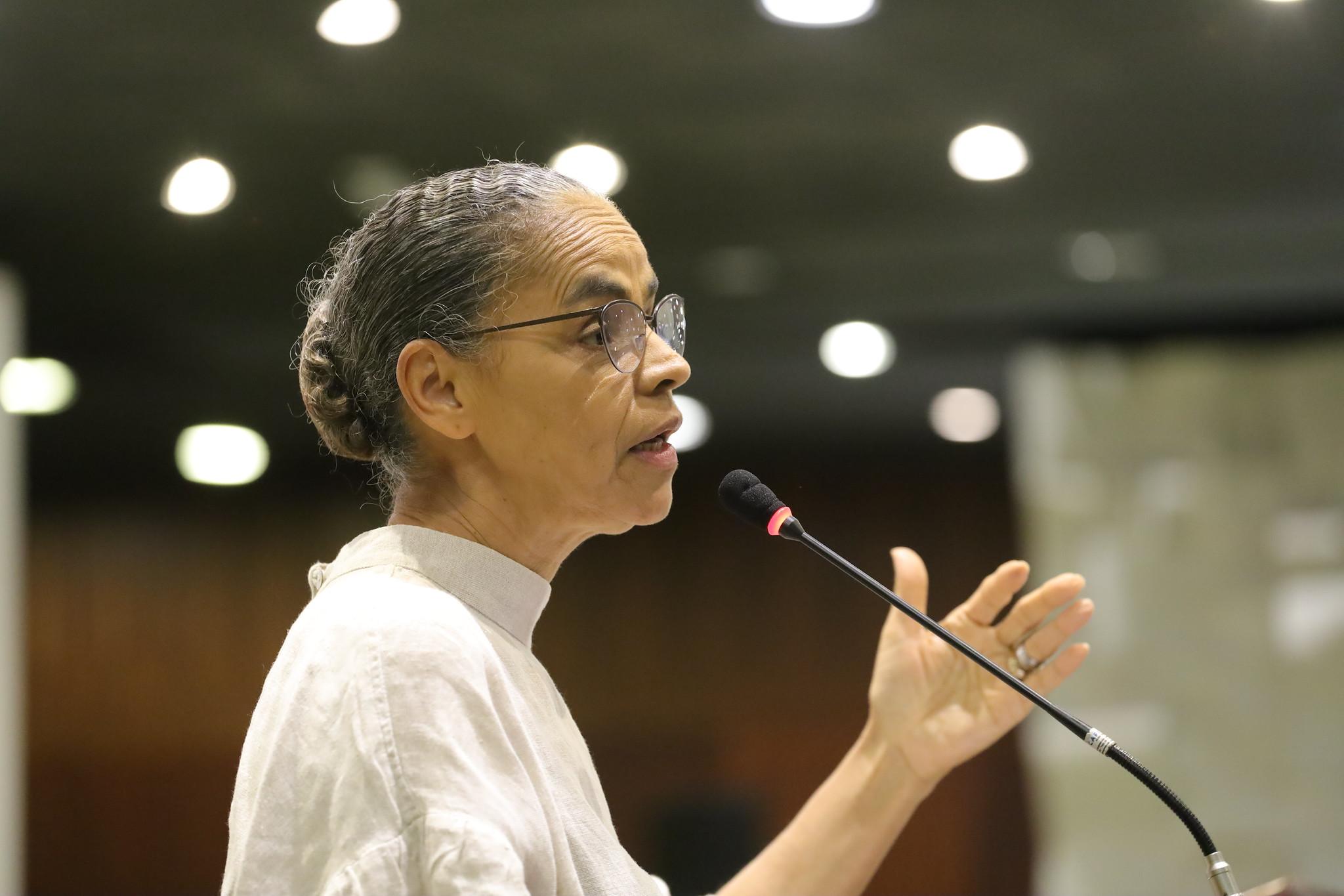 Marina Silva critica medidas feitas pelo Congresso