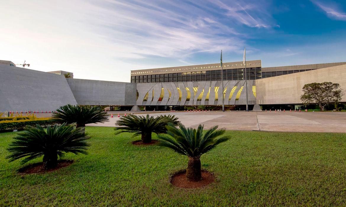 Edif&iacute;cio do STJ, em Bras&iacute;lia 