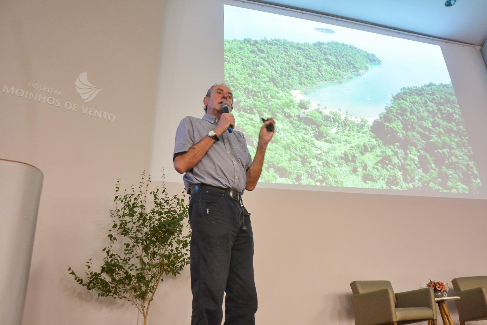 Klink falou tamb&eacute;m sobre preserva&ccedil;&atilde;o ambiental durante o evento