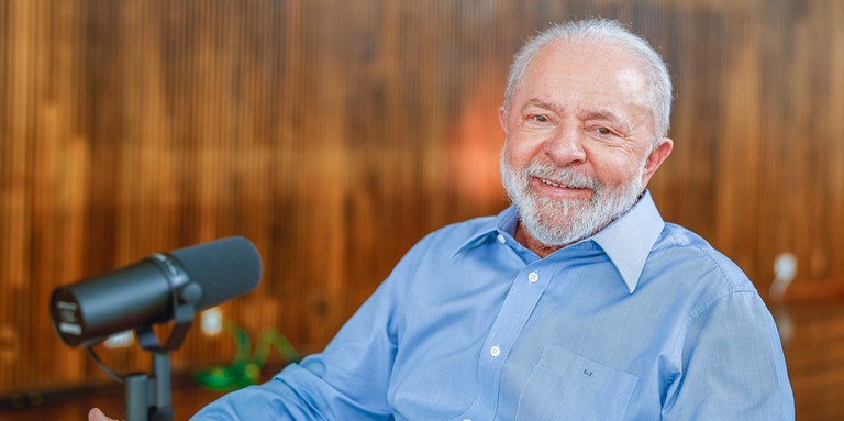 Lula em entrevista nesta terça-feira Lula em entrevista nesta terça-feira