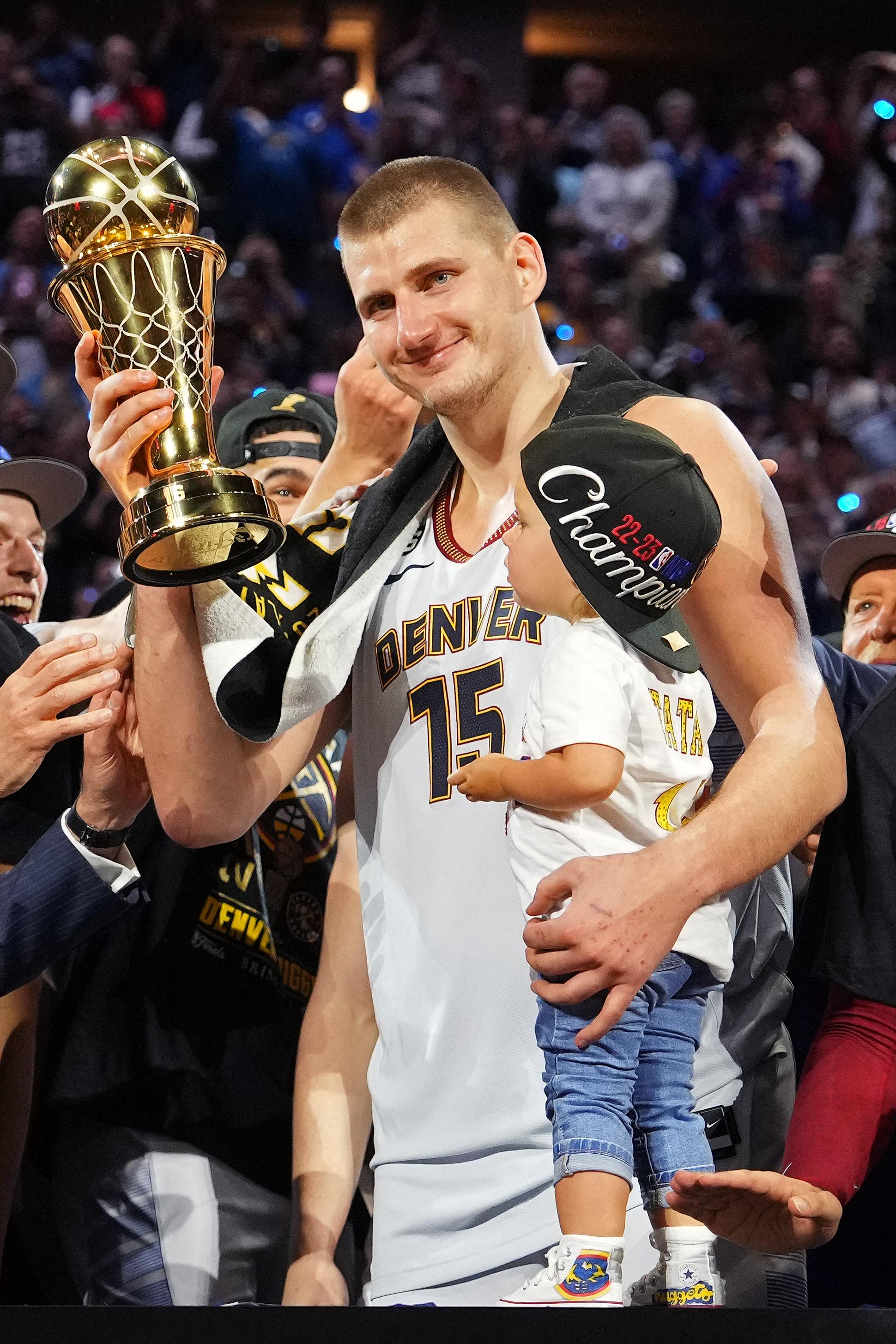 Jokic conquistou a NBA com o Denver Nuggets