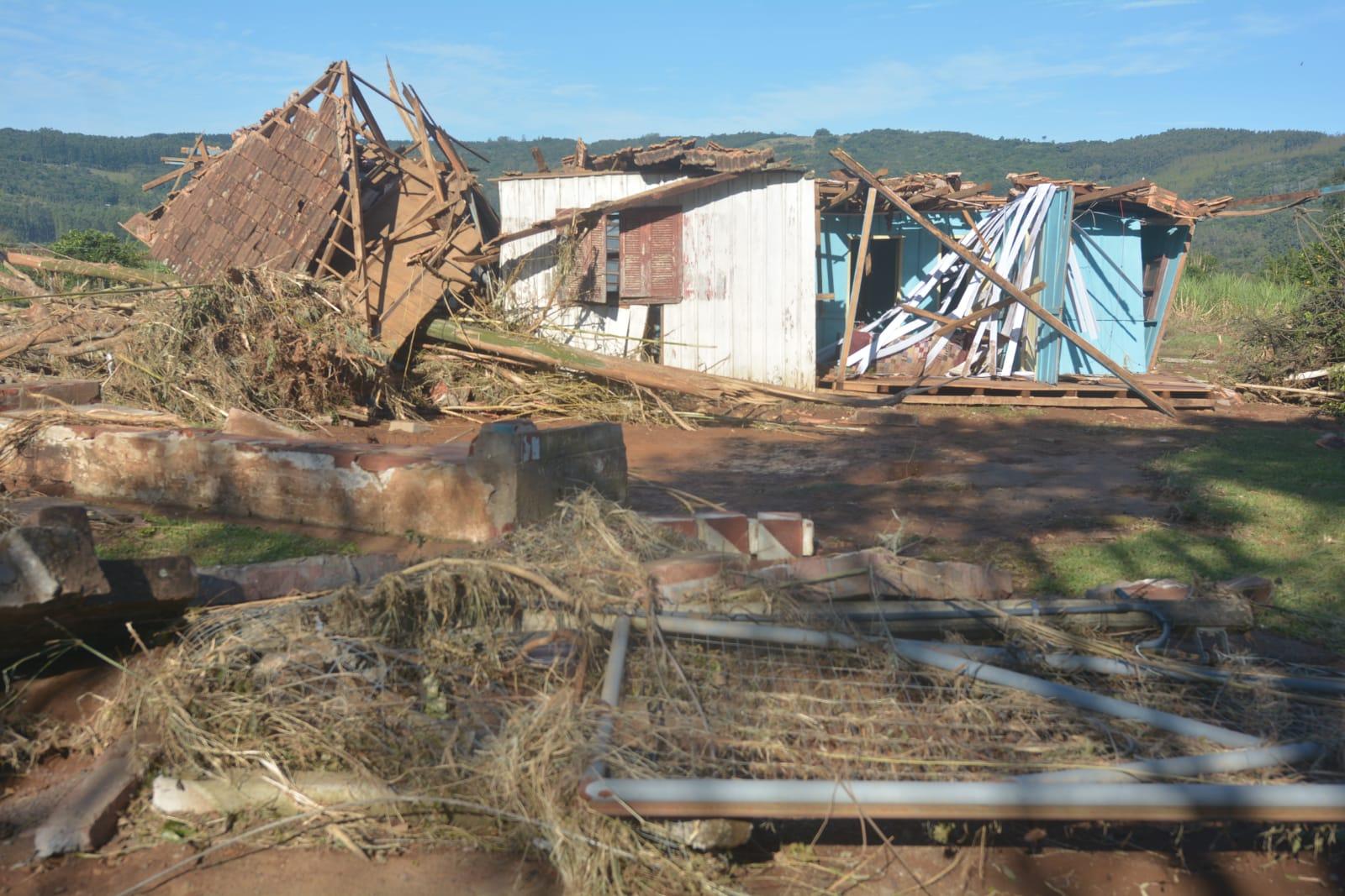 For&ccedil;a do vento &eacute; principal preocupa&ccedil;&atilde;o por novo ciclone no RS