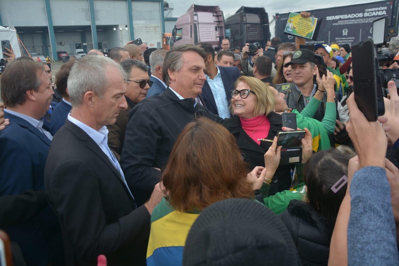 Bolsonaro est&aacute; em Porto Alegre