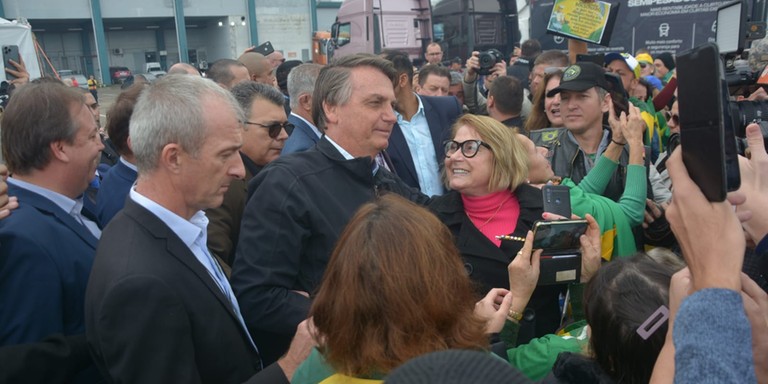 Bolsonaro está em Porto Alegre Bolsonaro está em Porto Alegre