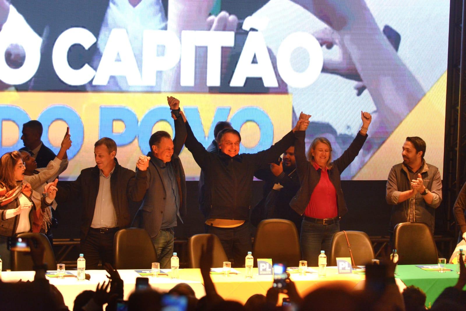 Bolsonaro participa de evento do PL em Porto Alegre