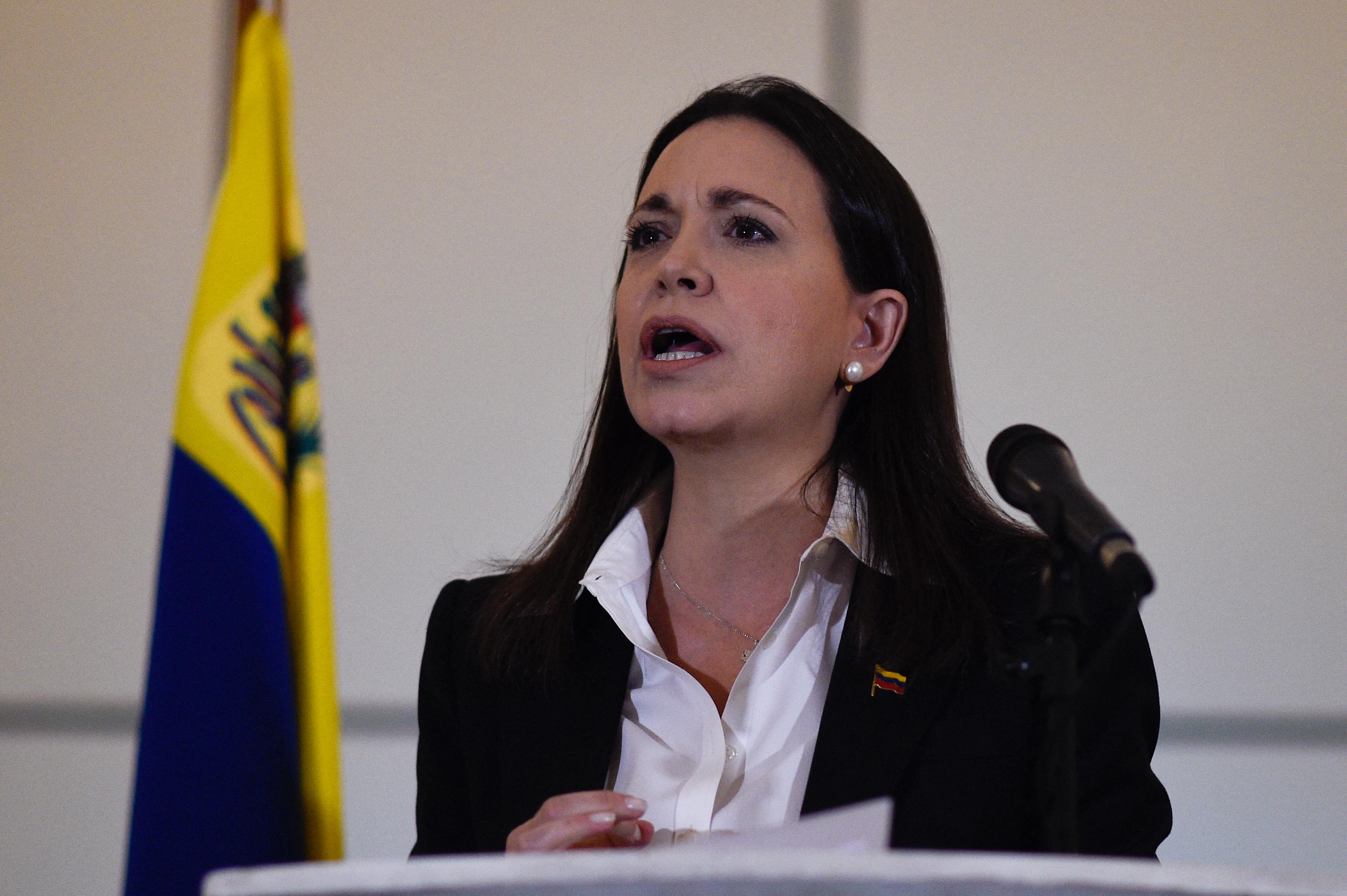 Mar&iacute;a Corina Machado &eacute; da ala mais radical da oposi&ccedil;&atilde;o na Venezuela
