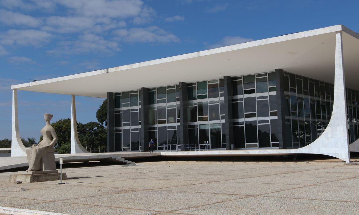 Fachada do STF, em Bras&iacute;lia (DF)