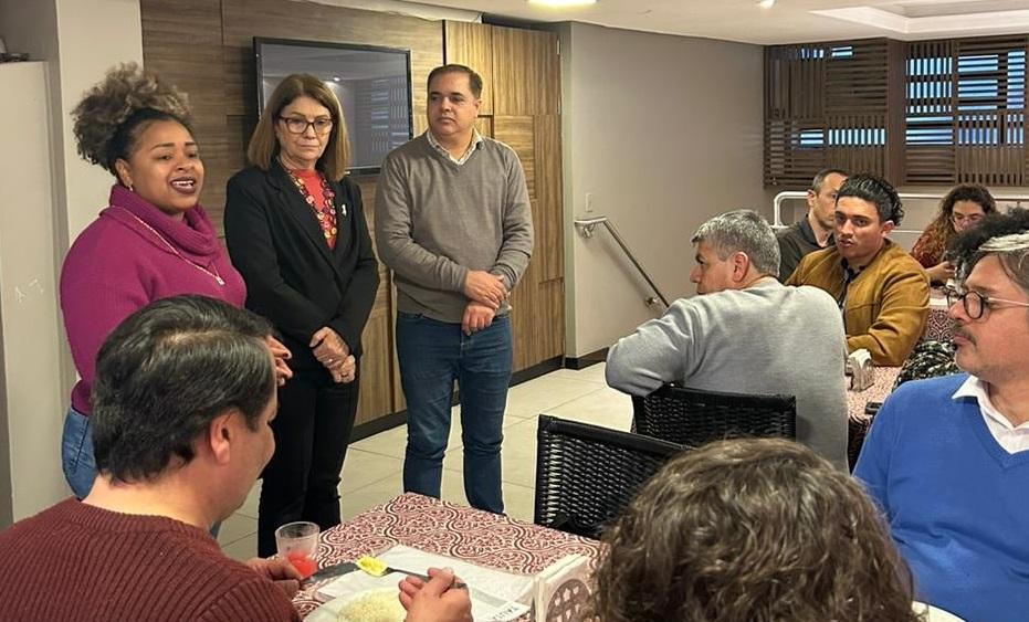 Bruna, Maria Celeste e Cleber presidem PCdoB, PT e PV em Porto Alegre