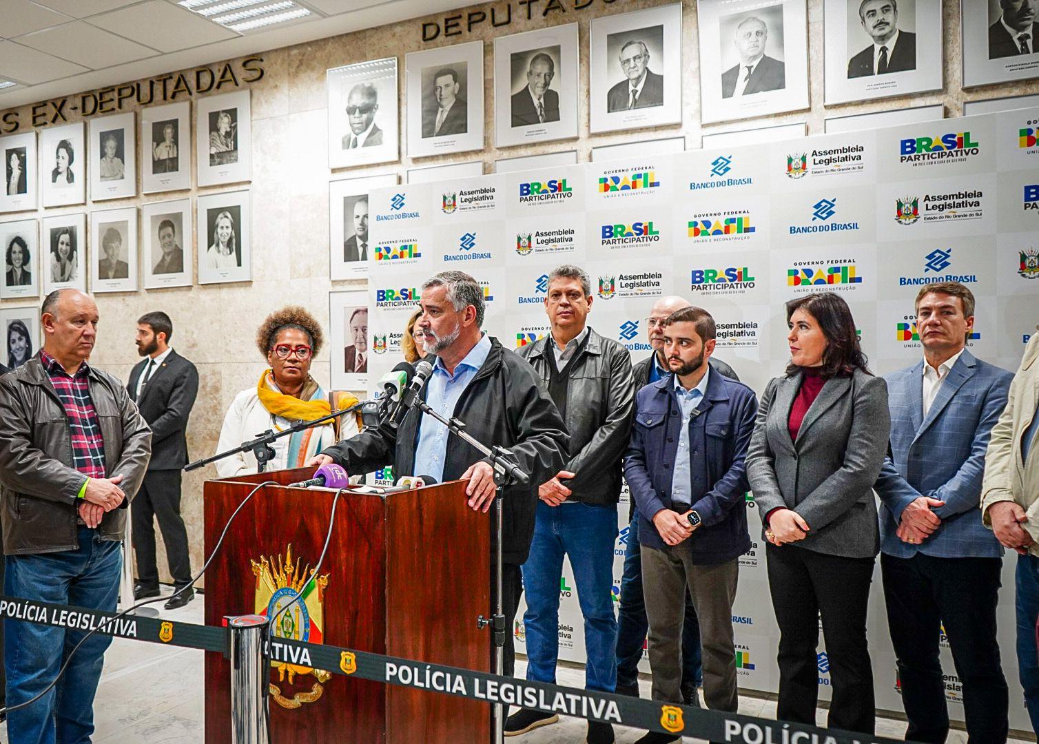 Pimenta projetou dada do novo programa e Tebe deu detalhes na Assembleia do RS