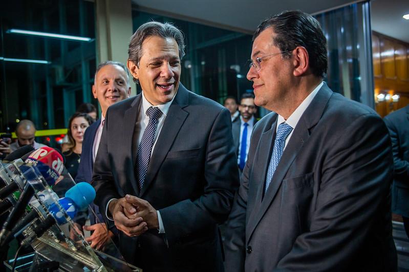 Ministro da Fazenda e relator da Reforma Tribut&aacute;ria se reuniram 