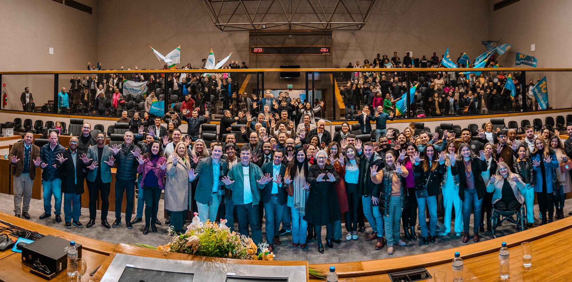Evento ocorreu neste s&aacute;bado no plen&aacute;rio Ot&aacute;vio Rocha da C&acirc;mara Municipal