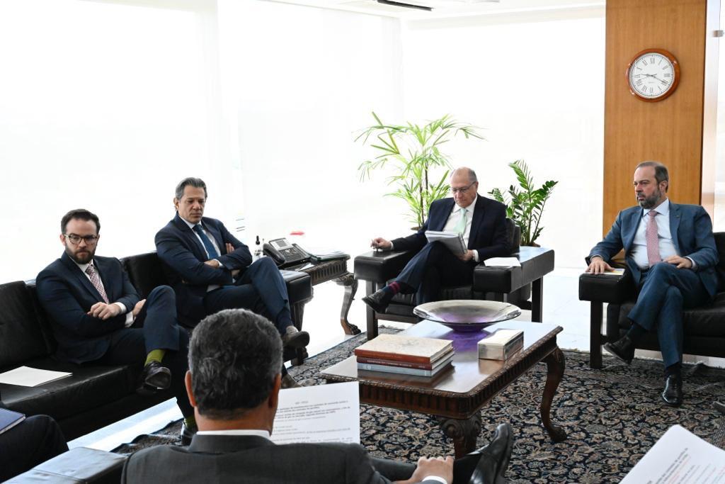 O tema da reuni&atilde;o foi destacado por Alckmin em postagem nas redes sociais