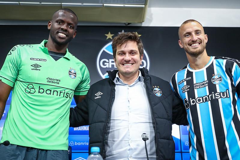 Jogadores foram apresentados nesta sexta-feira 