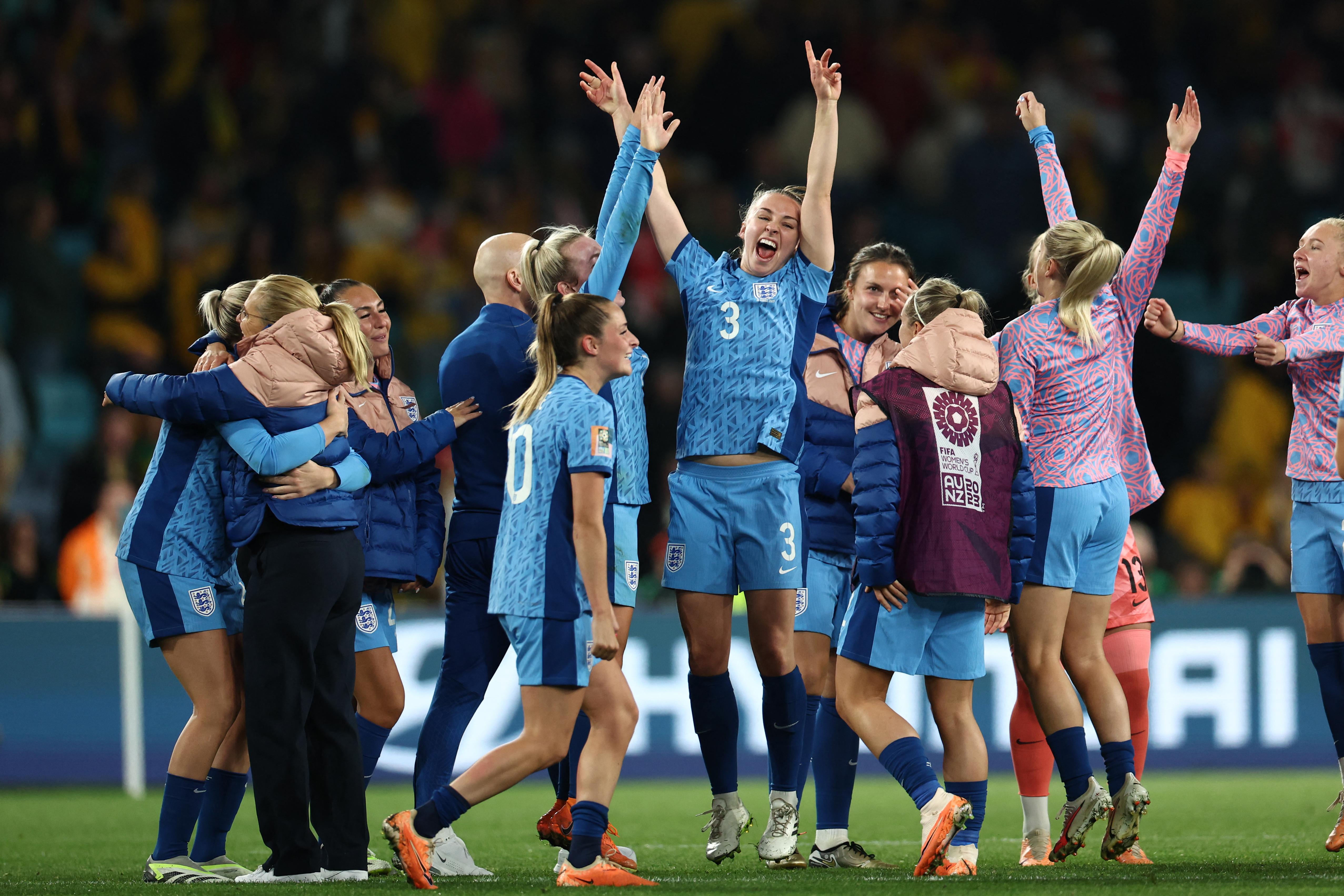 Inglaterra vence Austr&aacute;lia e far&aacute; final da Copa feminina contra Espanha
