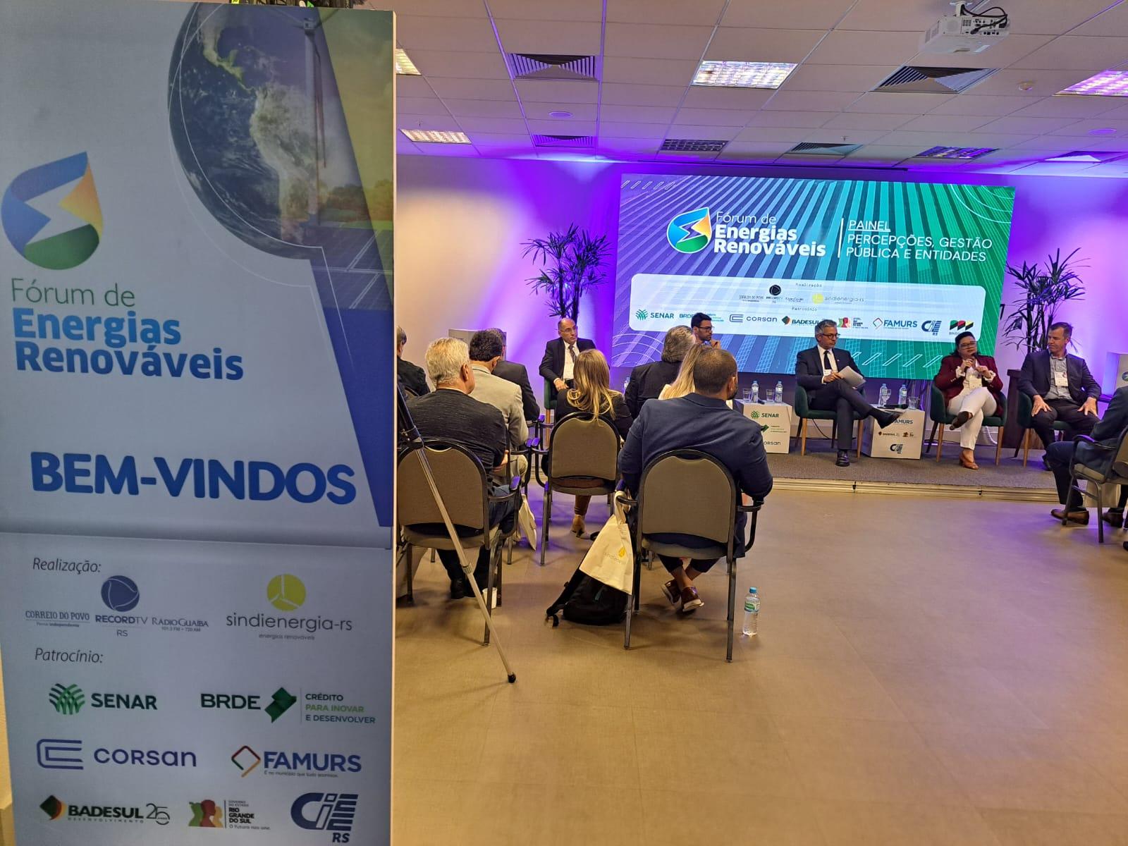 Segundo Marjorie Kauffmann, a&ccedil;&atilde;o ocorre no &acirc;mbito das pol&iacute;ticas de mudan&ccedil;as clim&aacute;ticas e transi&ccedil;&atilde;o energ&eacute;tica do Estado