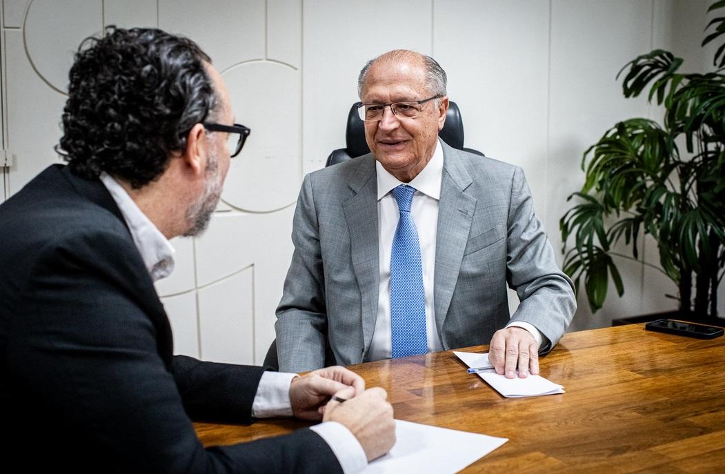 Ministro do Desenvolvimento e vice-presidente Geraldo Alckmin