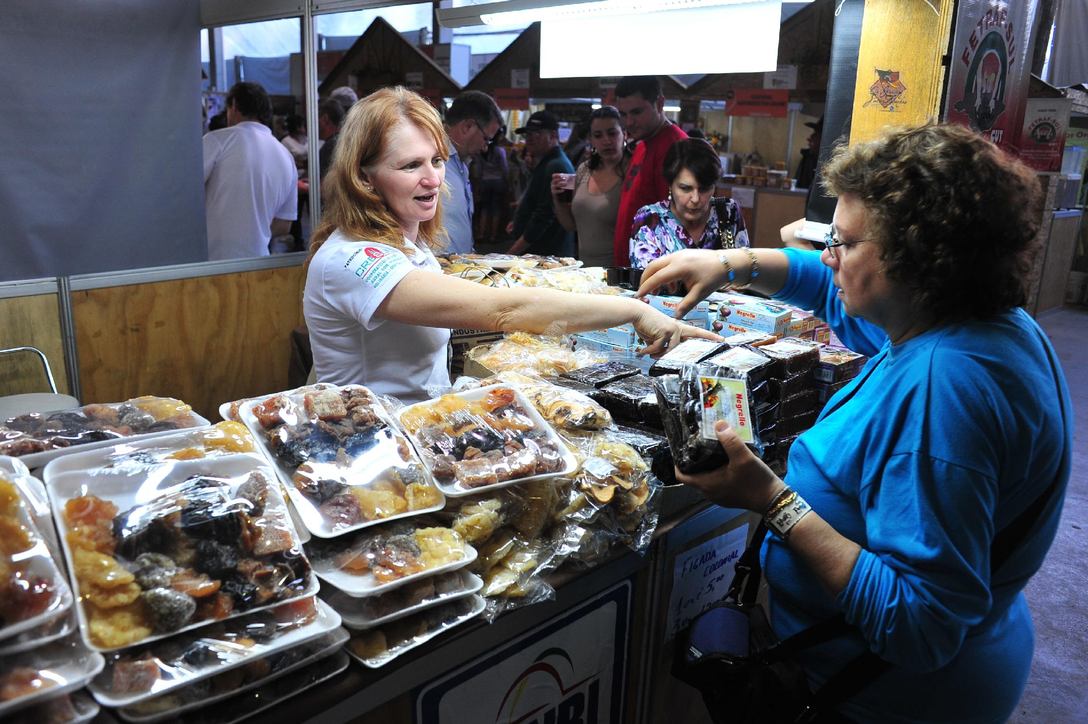 Pavilh&atilde;o da Agricultura familiar da Expointer de 2013, h&aacute; 10 anos.