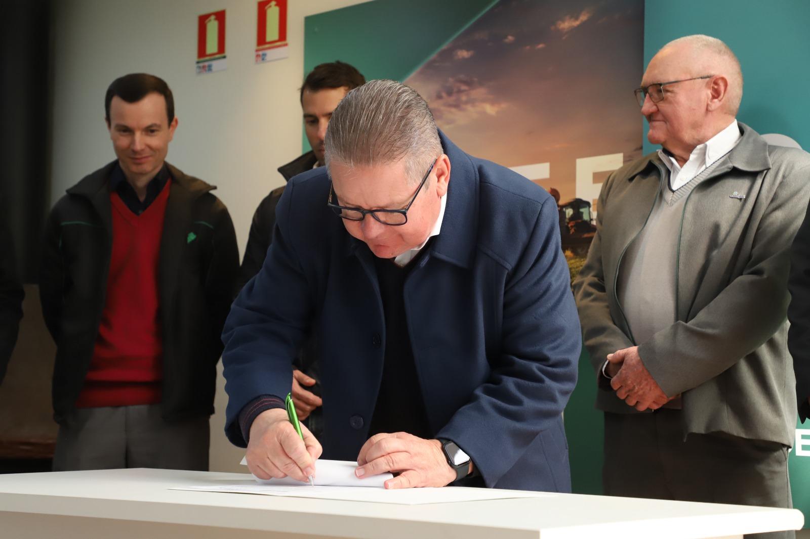 Vice-presidente do BRDE, Ranolfo Vieira J&uacute;nior, destacou interesse da institui&ccedil;&atilde;o em apoiar o agroneg&oacute;cio