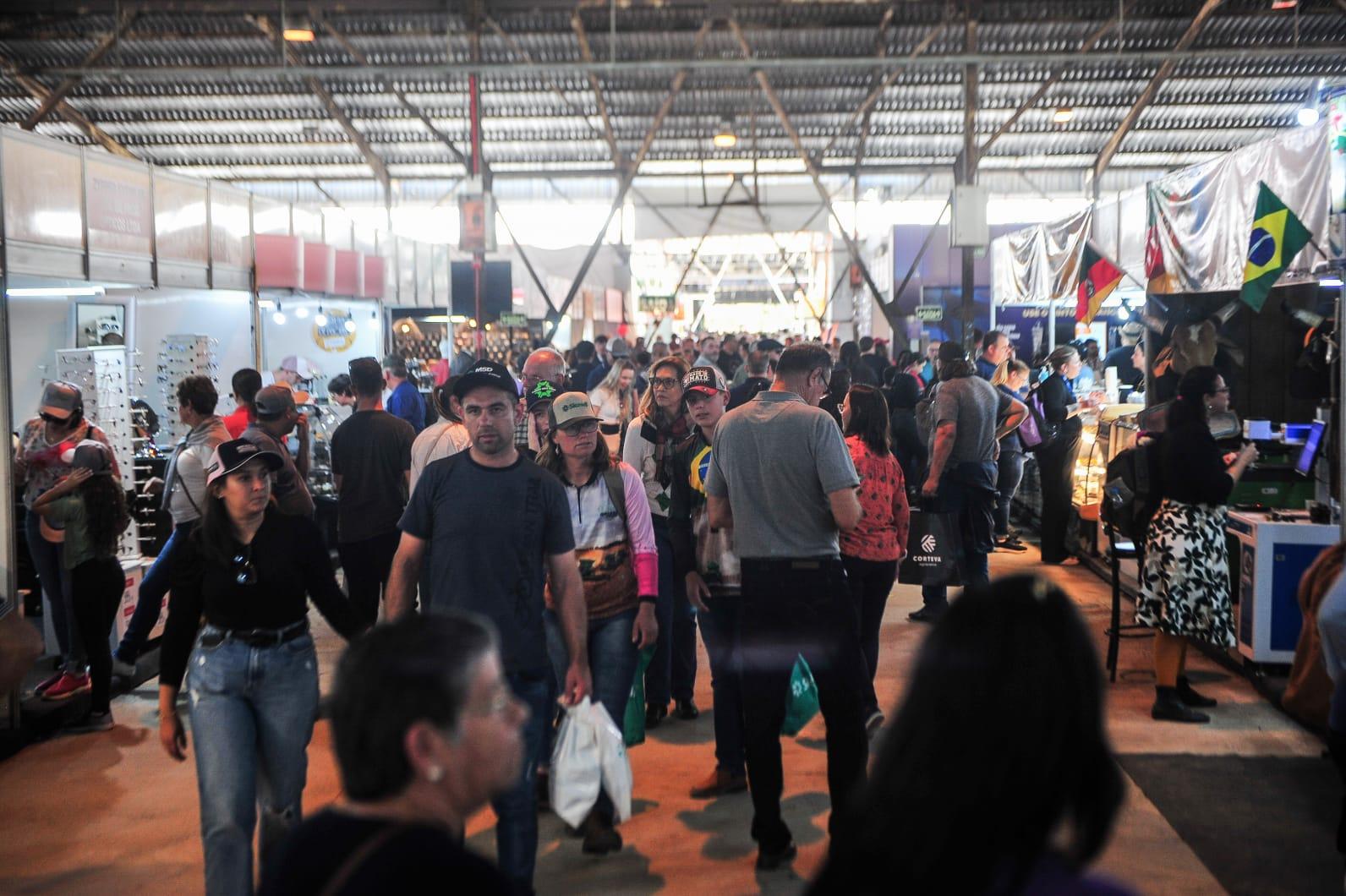 O Pavilh&atilde;o da Agricultura Familiar tamb&eacute;m chama a aten&ccedil;&atilde;o dos visitantes na Expointer 2023