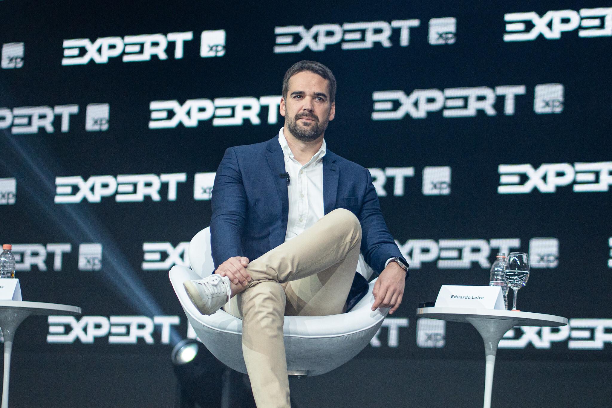 Eduardo Leite participou de evento sobre investimentos em S&atilde;o Paulo