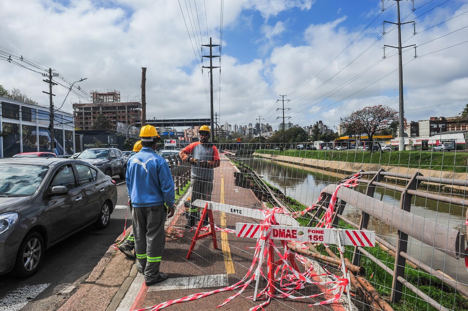 Trechos da ciclovia poder&atilde;o ser liberados, aos poucos, conforme verificadas condi&ccedil;&otilde;es seguras de utiliza&ccedil;&atilde;o