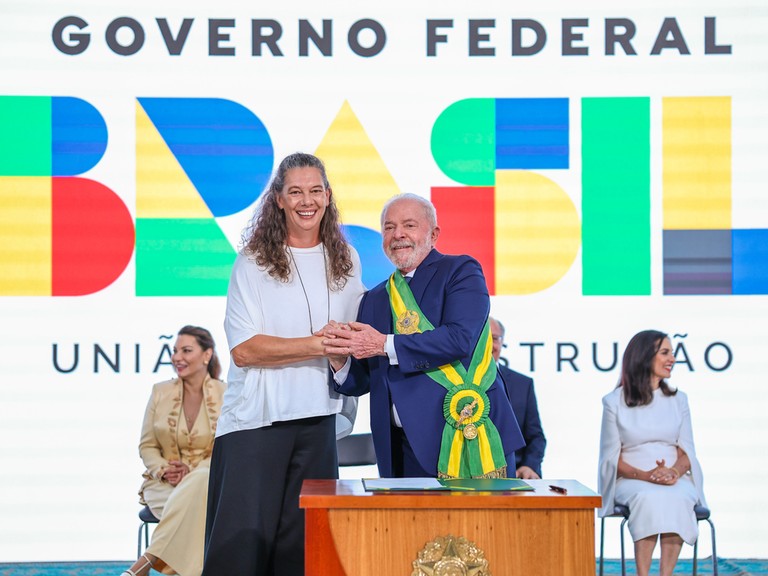 Ana Moser tomou posse em janeiro Ana Moser tomou posse em janeiro