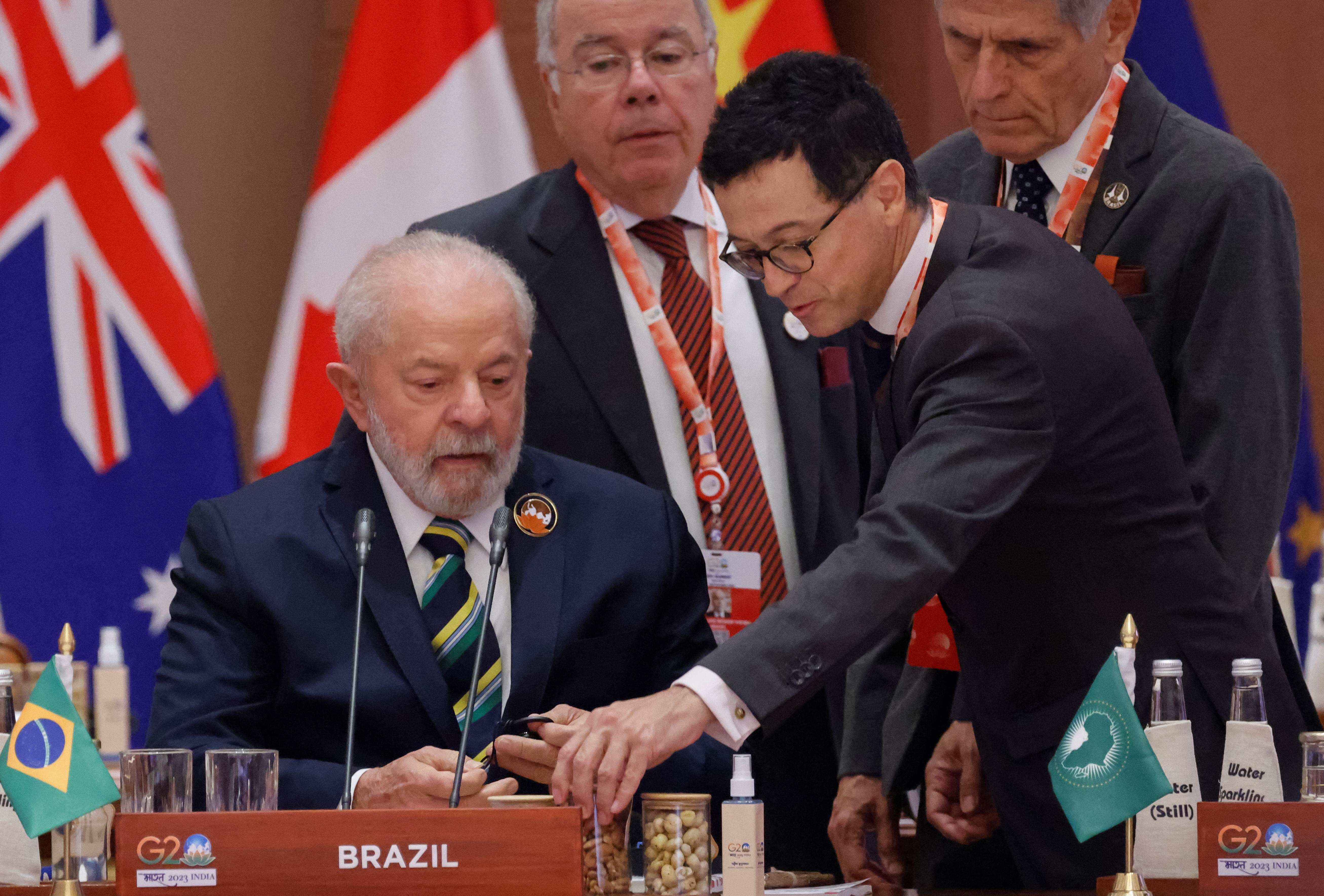 Luiz In&aacute;cio Lula da Silva participou da abertura da C&uacute;pula do G20, neste s&aacute;bado 