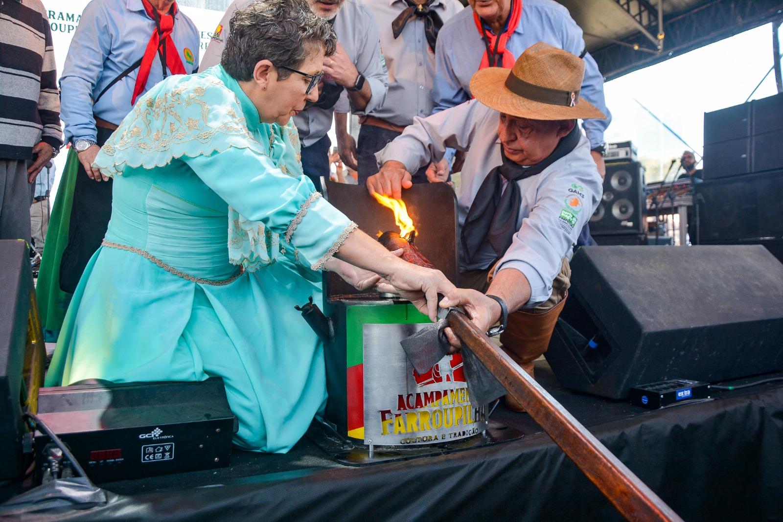 A Chama Crioula ser&aacute; extinta no dia 20 de setembro