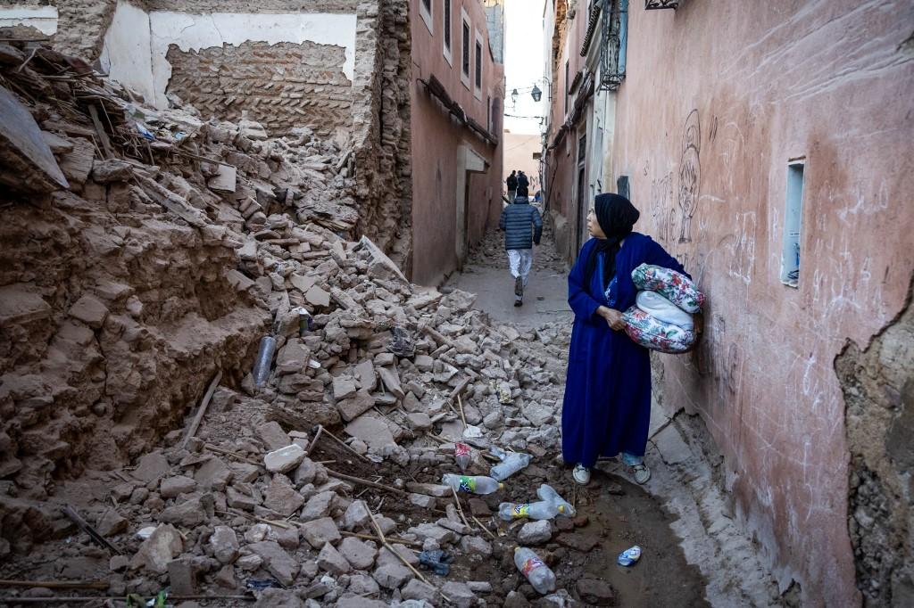 Cidade de Marrakech foi atingida por um terremoto de magnitude 6.8