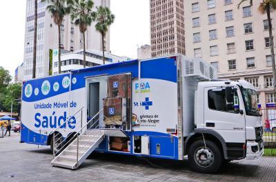 Nesta semana, a unidade m&oacute;vel estaria nos bairros Lomba do Pinheiro, Floresta, Humait&aacute; e Anchieta