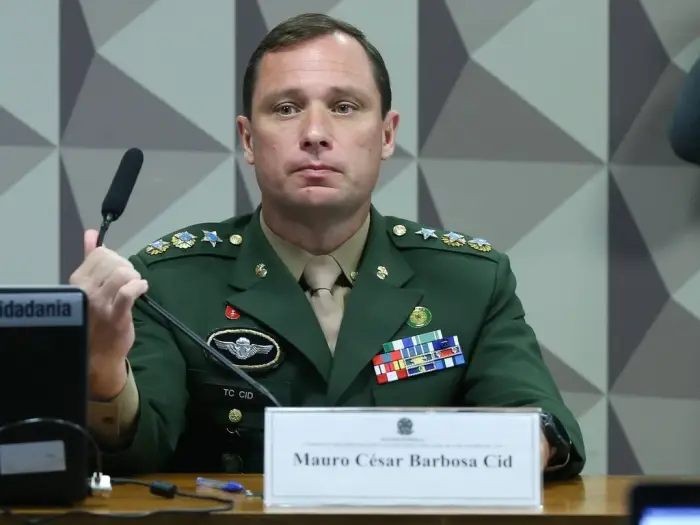 Ex-auxiliar de Bolsonaro, Mauro Cid