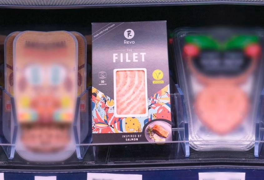 Salm&atilde;o vegano impresso em 3D chega a supermercados europeus