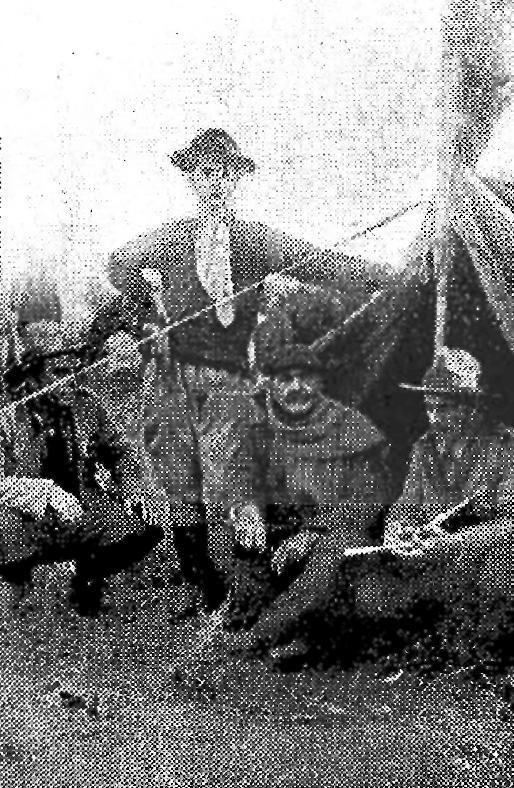 General Estacio Azambuja com sua tropa