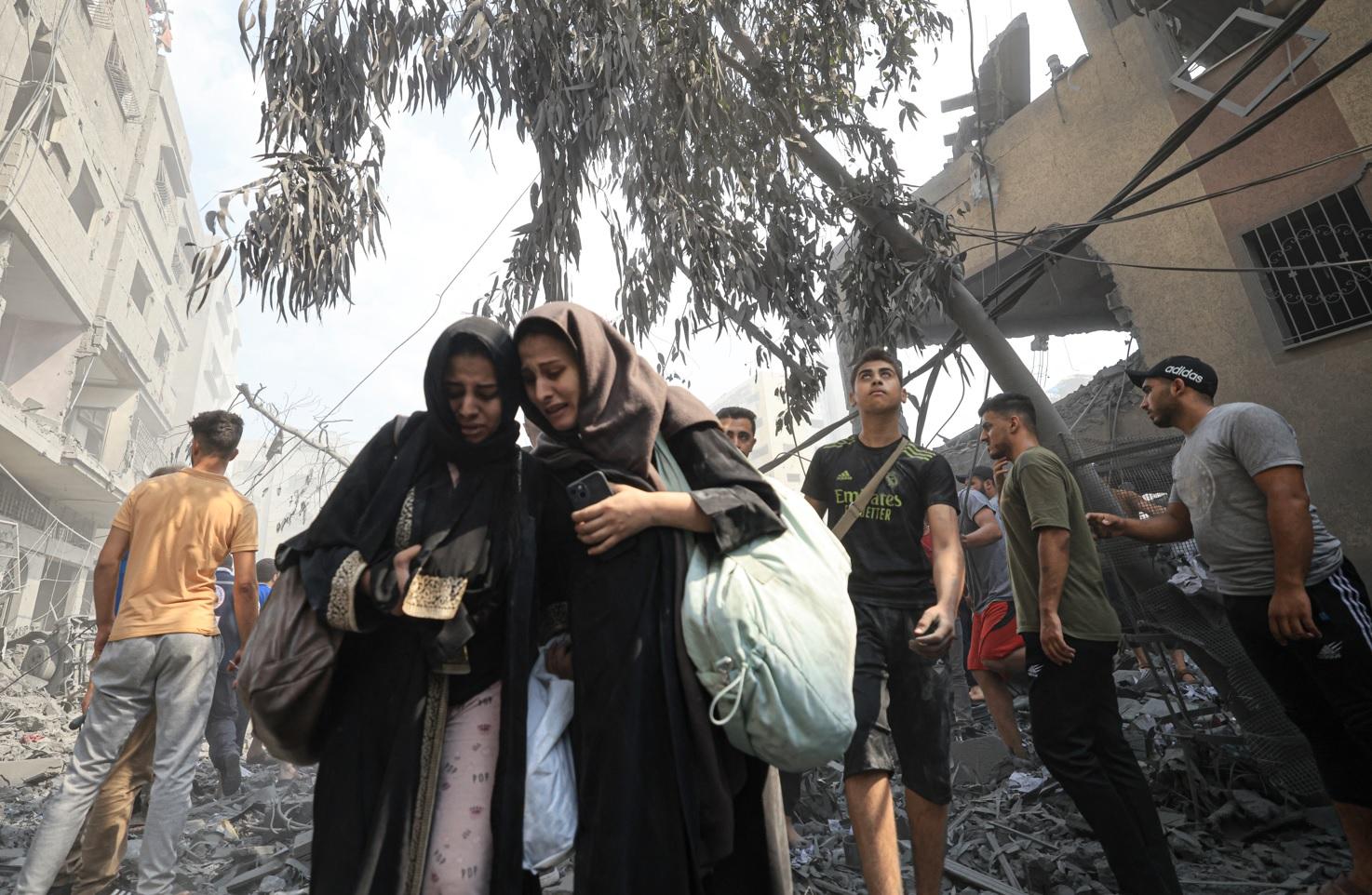 ONU: mais de 123 mil pessoas est&atilde;o deslocadas na Faixa de Gaza desde s&aacute;bado