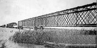 Ponte da estrada de ferro sobre o rio São Gonçalo