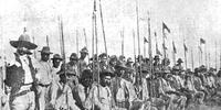 Esquadrão de lanceiros do general Honorio Lemos
